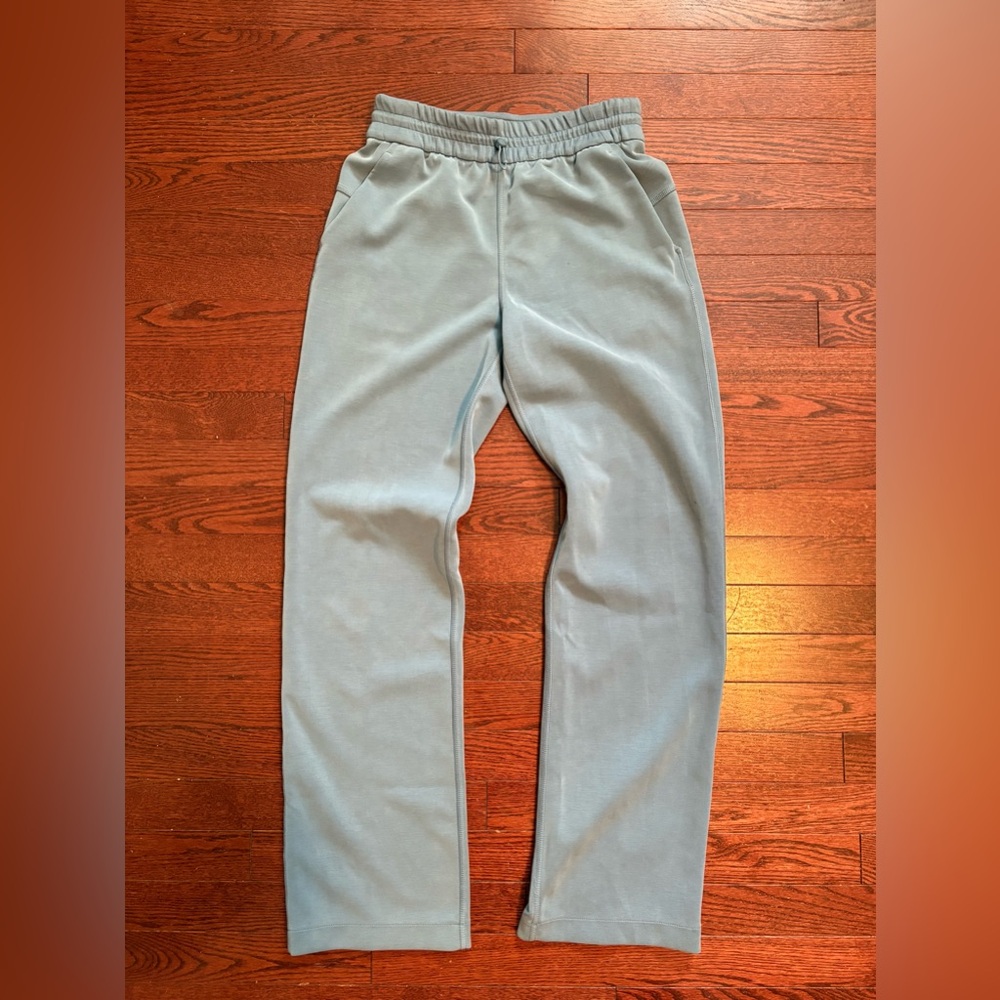 lululemon athletica Softstreme HR Light Blue Straight Leg Pants